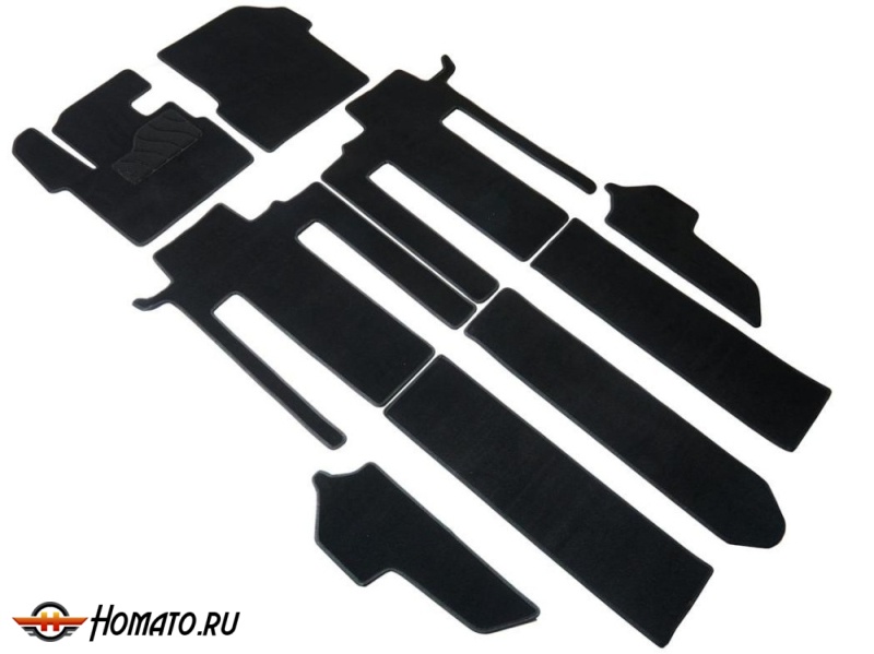 Коврики WEY 80 | Люкс, ворсовые, Seintex