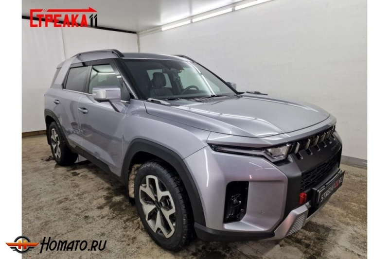 Дефлекторы KGM Torres | из 4 частей, премиум, плоские, 2D