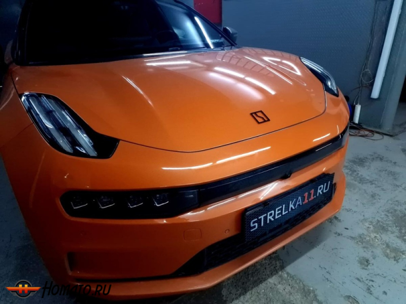 Накладки на передний логотип для Zeekr 001 | декор