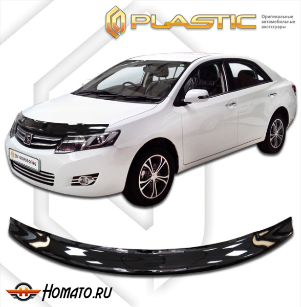 Дефлектор капота Zotye Z300 2015- | черный