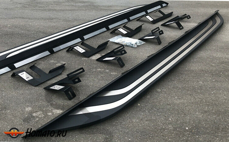 Пороги OEM-styling на Toyota RAV4 (XA50) 2019+