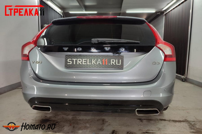 Защита задней камеры VOLVO V60 1 2014-2019 рестайл