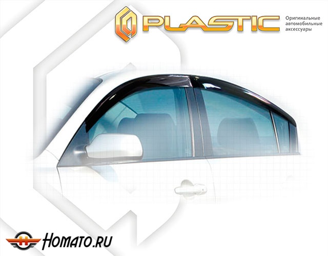Дефлекторы ветровики Mazda 3 BL седан 2009-2013