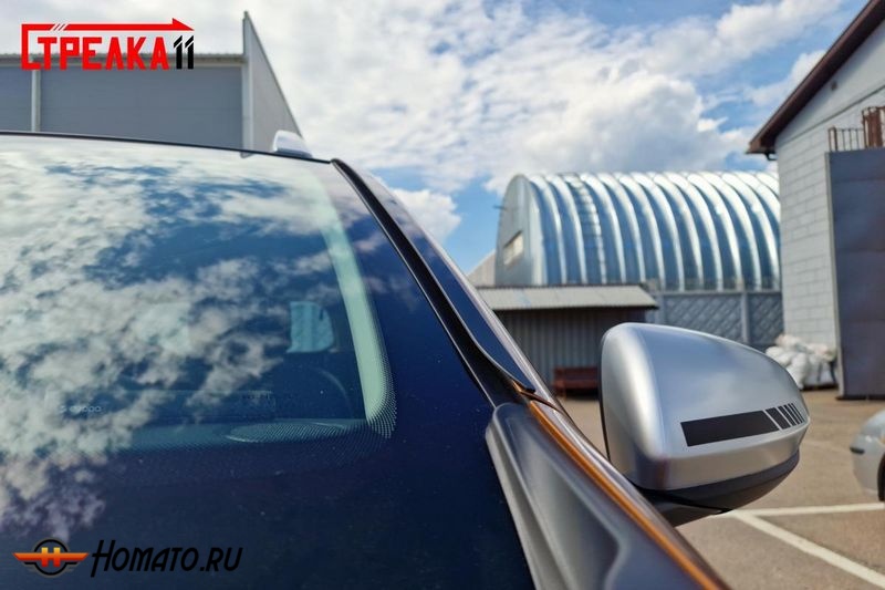 Премиум водостоки дефлекторы лобового стекла Renault Duster 2 2020-