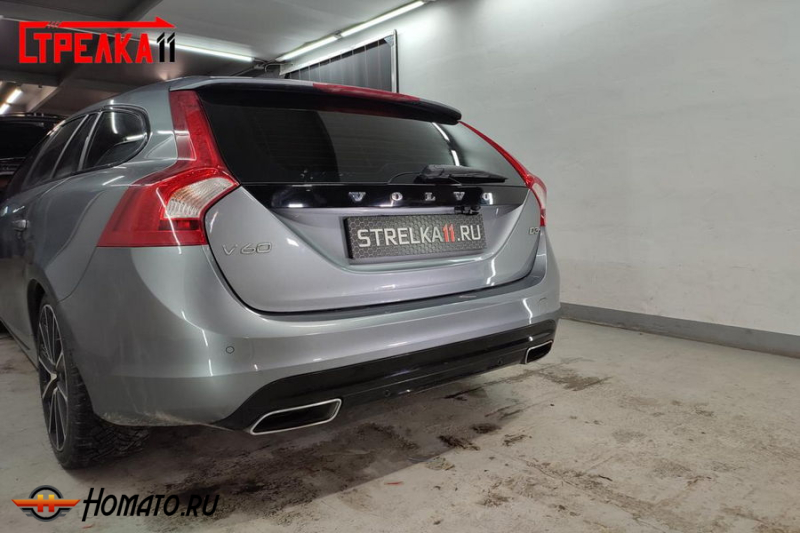 Защита задней камеры VOLVO V60 1 2014-2019 рестайл