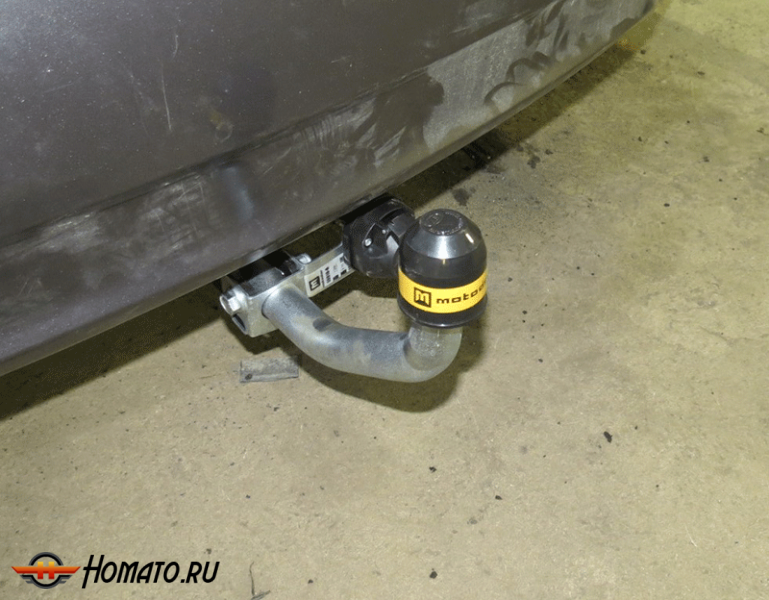 Фаркоп KIA Rio 2011-2015 | шар A - оцинкованный, нагрузка 75/1200 | MOTODOR | 90910-A