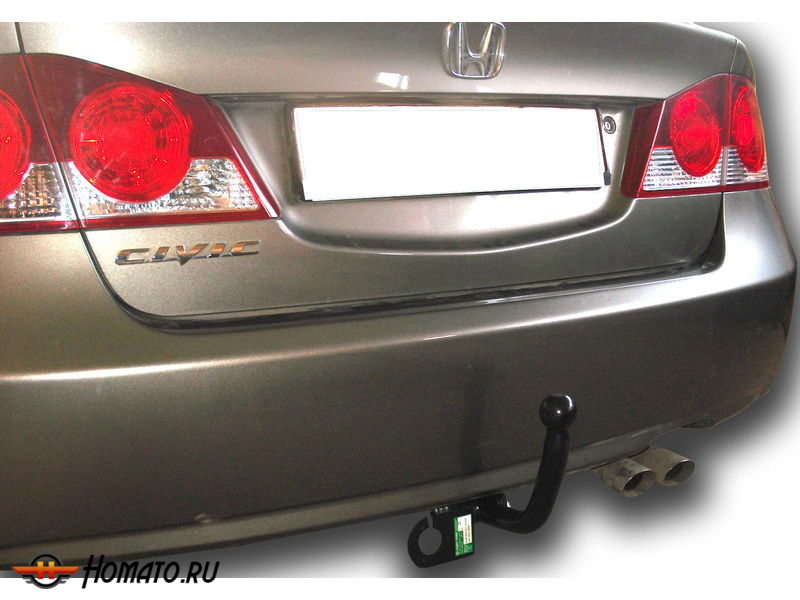 Фаркоп HONDA CIVIC 8 (FD) (седан) 2006-2012 | шар A | Лидер Плюс | H103-A