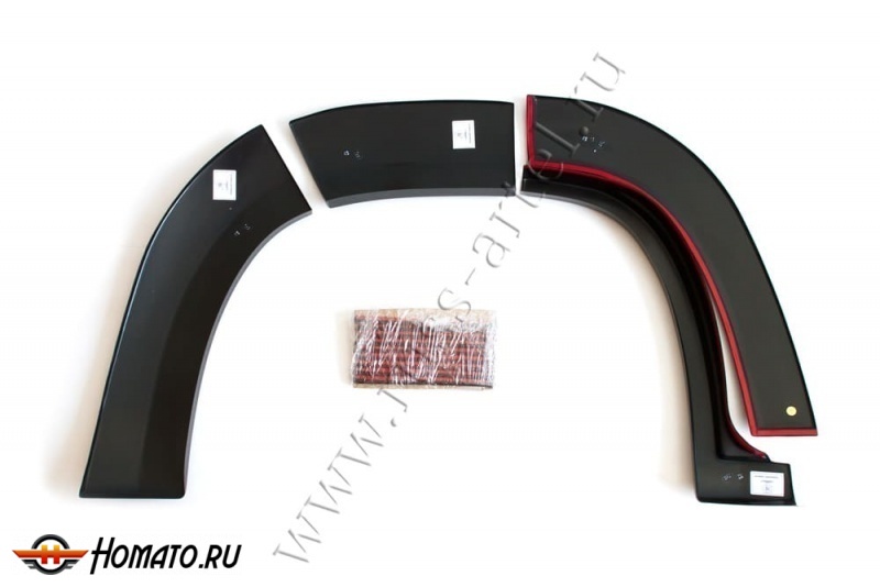 Расширители колесных арок (только передние) для Фиат Дукато 2015+ (290 кузов) | шагрень