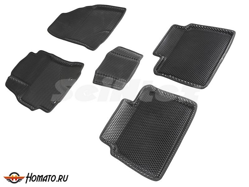 3D EVA коврики с бортами Toyota Corolla XI (E160,170) 2013-2018 | Премиум