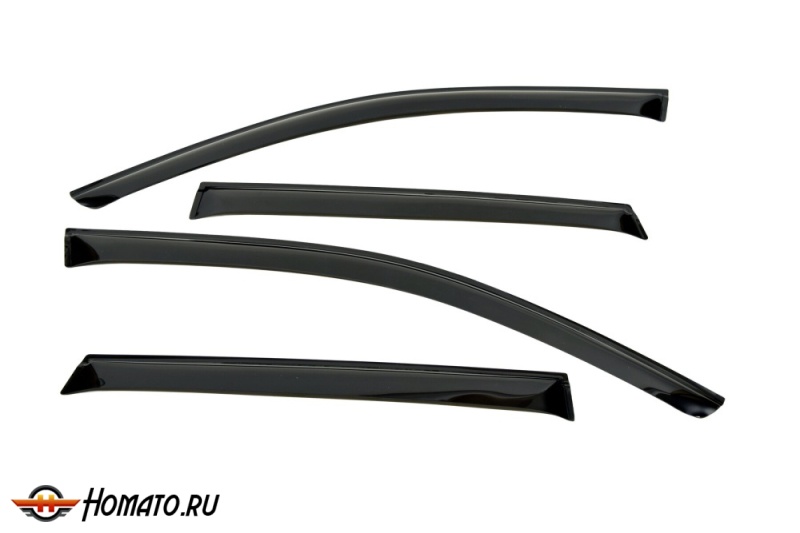 Дефлекторы на окна VOLKSWAGEN TOUAREG II (2010-2018)