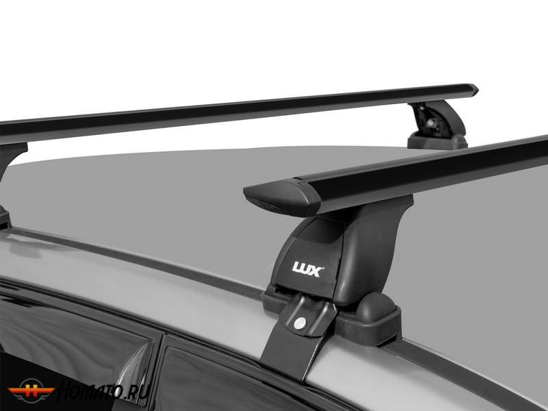 Багажник на крышу Kia Rio 3 (2011-2017) ХЭТЧБЕК | за дверной проем | LUX БК-1