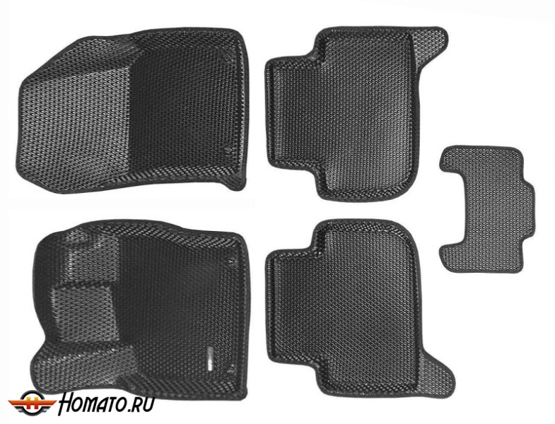 3D EVA коврики Volkswagen Tayron 2023+ | с бортами