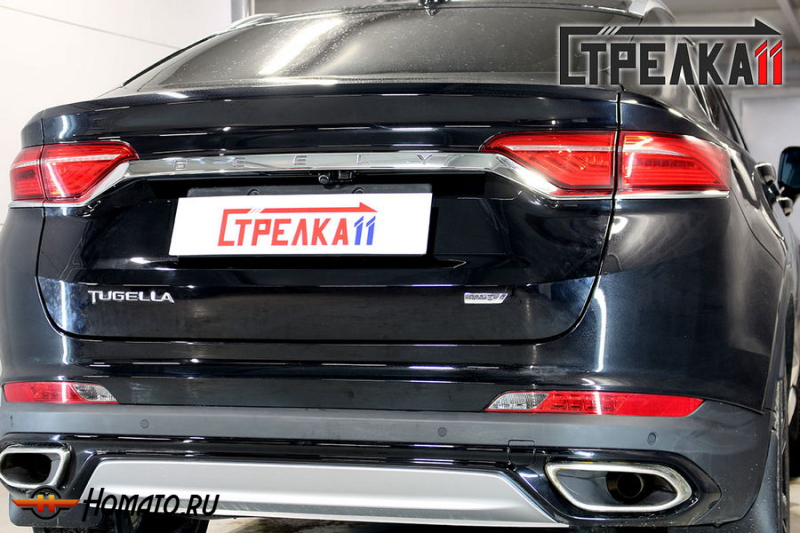 Защита задней камеры GEELY Tugella 2020+