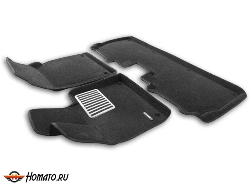 3D коврики Hongqi E-HS9 2022+ | LUX: 5 слоев