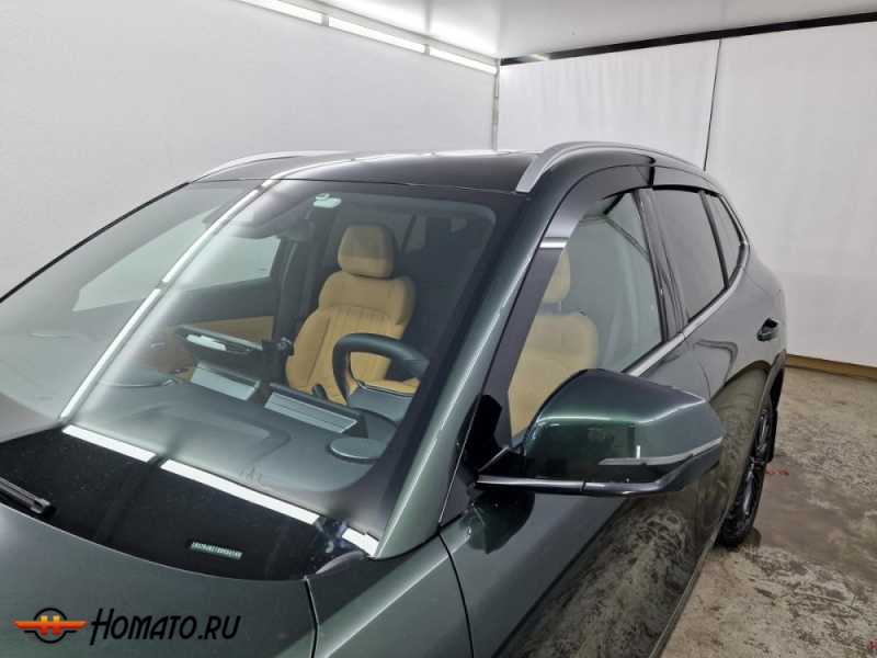 Премиум водостоки дефлекторы лобового стекла Джили ЕХ5 ЕМ АЙ 2026+ гибрид