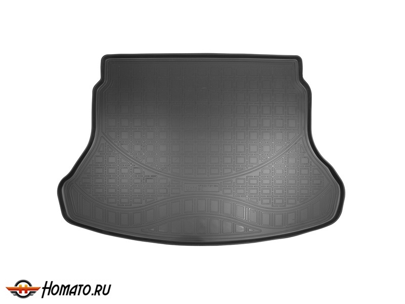 Коврик в багажник Hyundai Solaris 2017+ (для а/м с нескладывающимися задними сидениями) | черный, Norplast