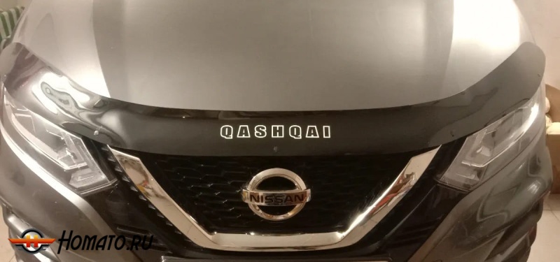 Дефлектор капота мухобойка NISSAN QASHQAI (2019-)