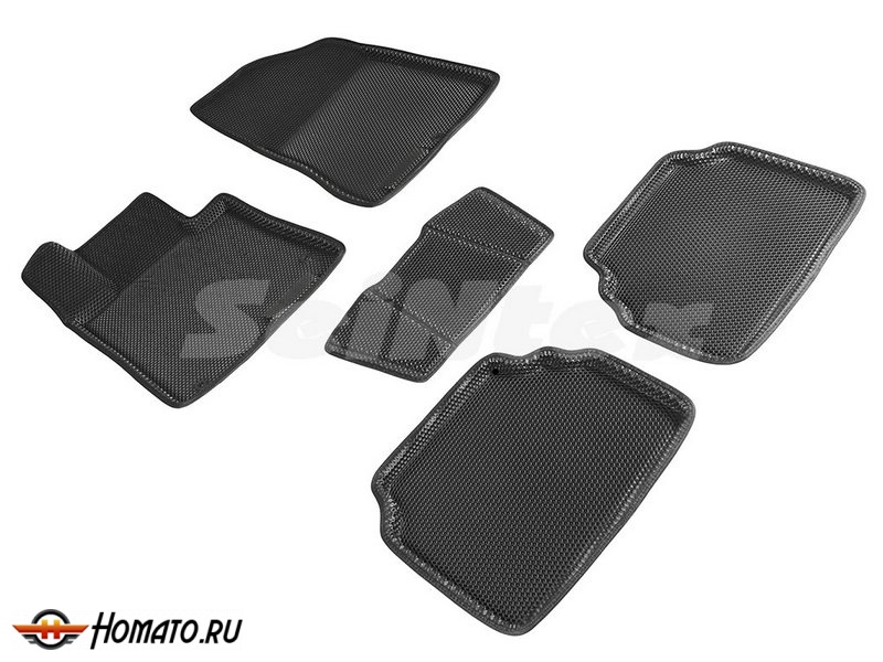 3D EVA коврики с бортами KIA K5 2020+ | Премиум