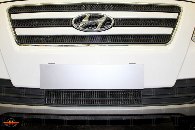 Защита радиатора для Hyundai H1 (2015-2018) рестайл | Стандарт