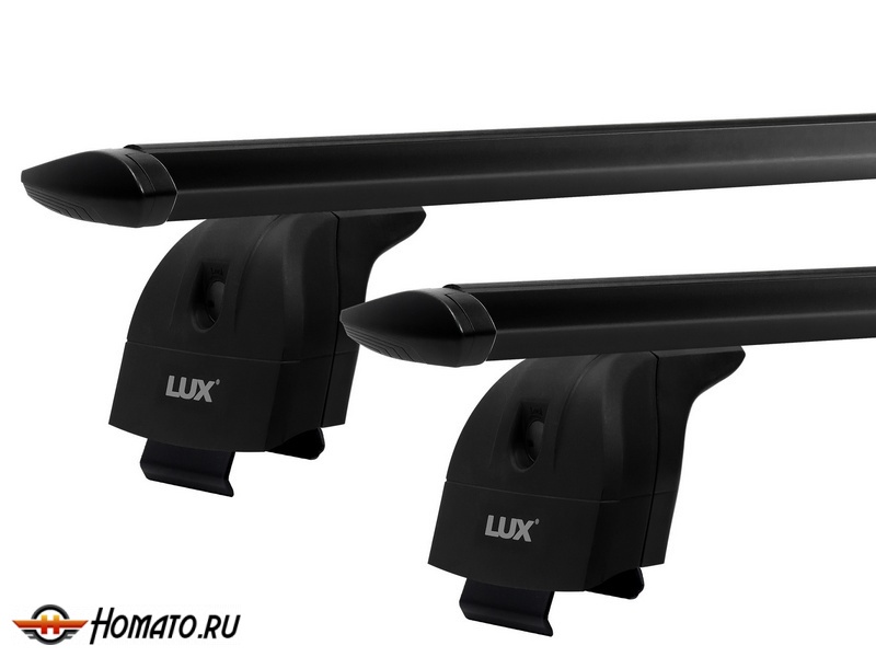 Багажник на крышу Haval F7 2019+ | в штатные места на низких рейлингах | LUX БК-2