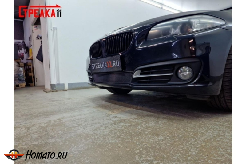 Защита радиатора для BMW 5 F10 (2013-2017) рестайл | Стандарт