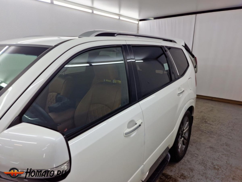 Накладки на стойки дверей для Kia Mohave 2020+ | 8 штук, декор