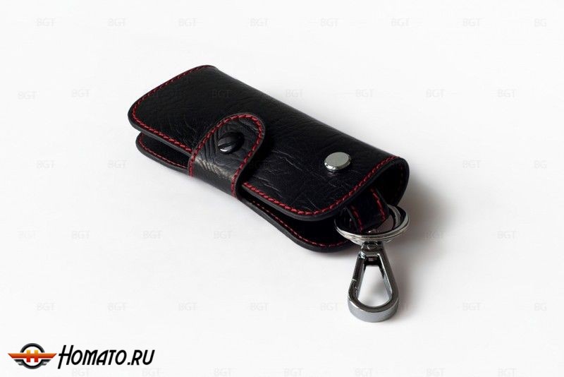 Брелок «кожаный чехол» для ключей с логотипом Mazda «вар.1»