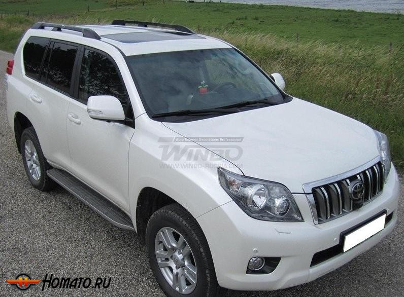 Рейлинги для Toyota LC Prado 150 09+/13+/17+ | черные