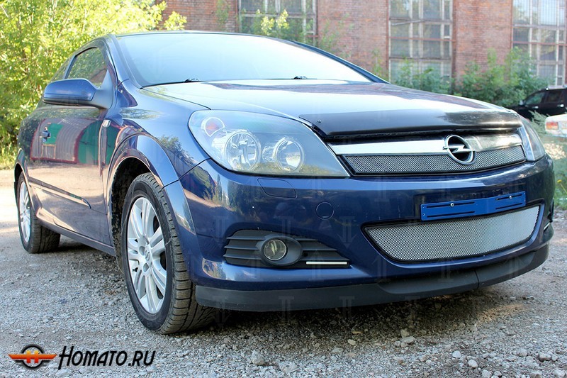 Защита радиатора для Opel Astra H (2007-2014) рестайл | Стандарт