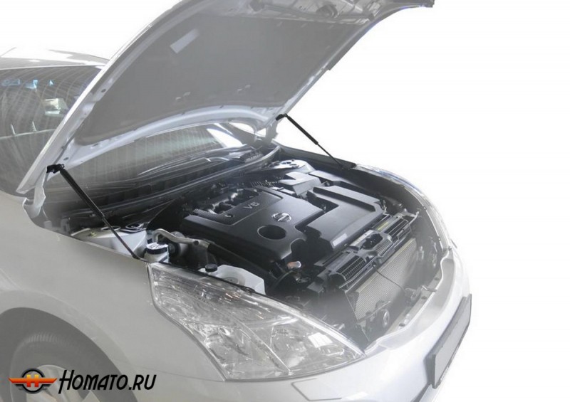 Упоры капота для Nissan Teana II 2008-2011 2011-2014 | 2 штуки, АвтоУПОР
