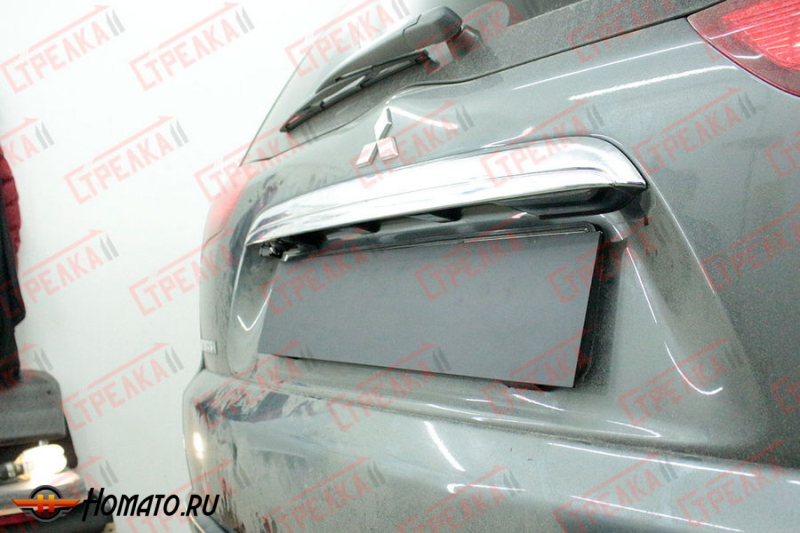 Защита задней камеры MITSUBISHI PAJERO SPORT 2 2013-2016 (рестайлинг)