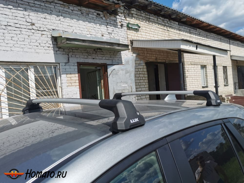 Багажник на крышу Mazda 3 BL 2009-2013 хэтчбек | в штатное место | LUX СITY