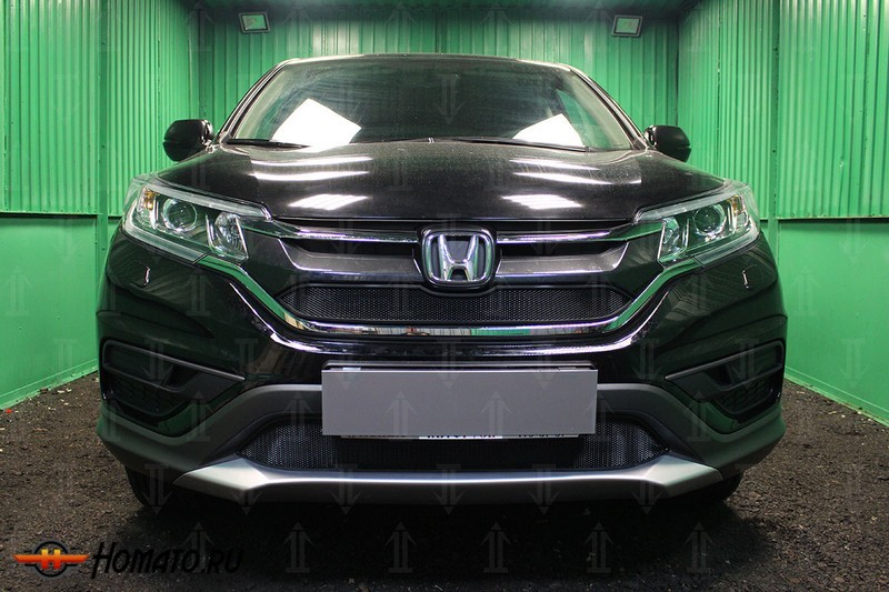 Защита радиатора для Honda CR-V 4 (2.0) 2015-2016 рестайл | Стандарт
