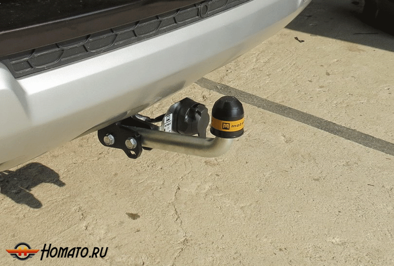 Фаркоп Renault Duster 2015-2020 | шар A - оцинкованный, нагрузка 75/1500 | MOTODOR | 91710-A