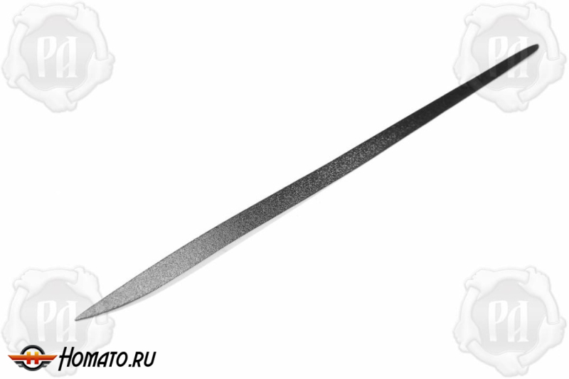 Накладка на кромку крышки багажника для Чери Тигго 9 2024+ | шагрень, со скотчем 3M