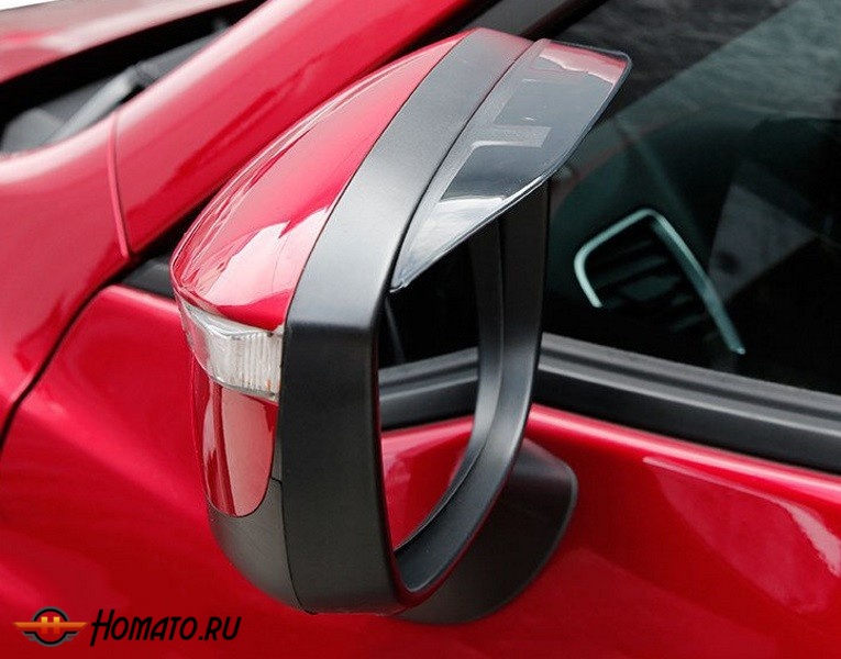 Козырек на зеркала для Mazda CX-5 2017+ | левый+правый