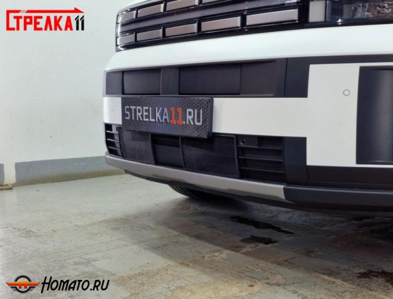 Защита радиатора для Hyundai Santa Fe 5 (MX5) 2024+ | Стандарт