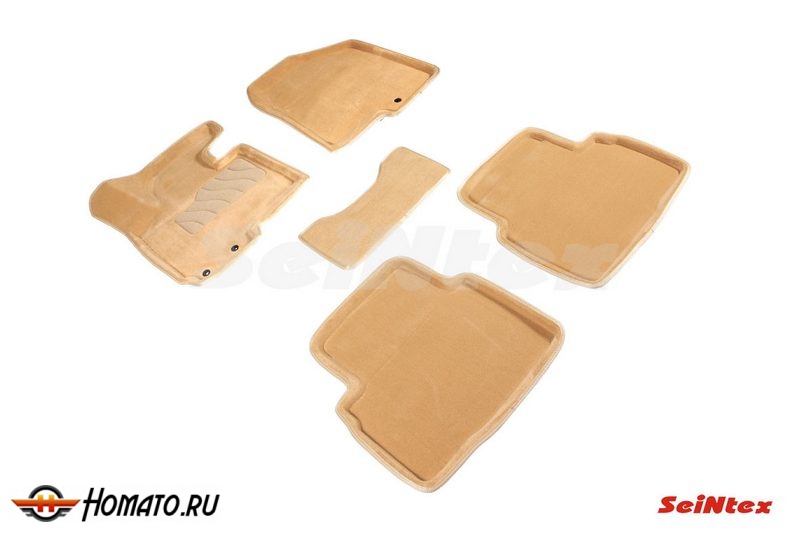 3D коврики Kia Sportage 3 2010-2015 | Премиум | Seintex