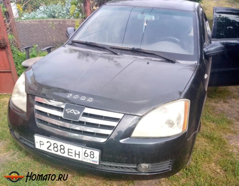 Дефлектор капота мухобойка CHERY FORA (2006-) / TAGAZ VORTEX ESTINA (2008-)