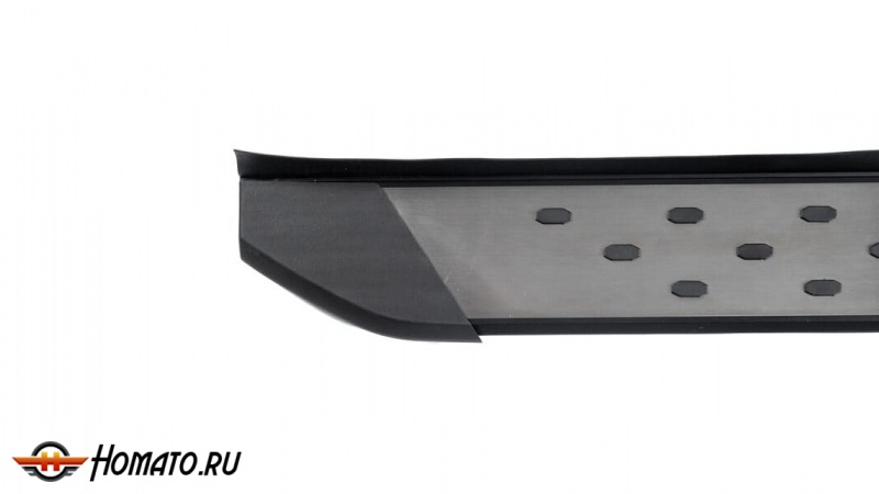 Пороги подножки Belgee X50 | алюминиевые или нержавеющие