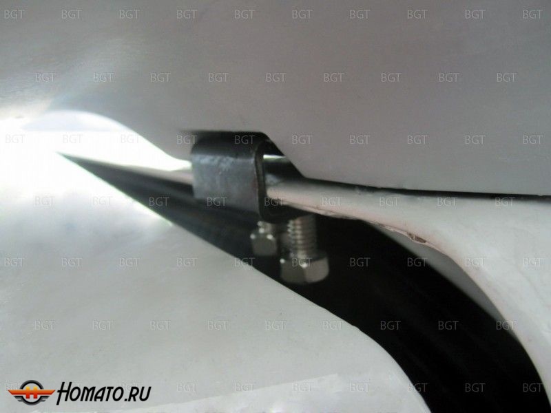 Спойлер на крышку багажника Honda Civic 4D «2012+» "M-Style" высокий со стоп-сигналом