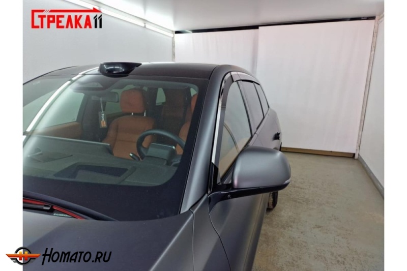 Дефлекторы Ли Л6 2024+ | премиум, плоские, 2D