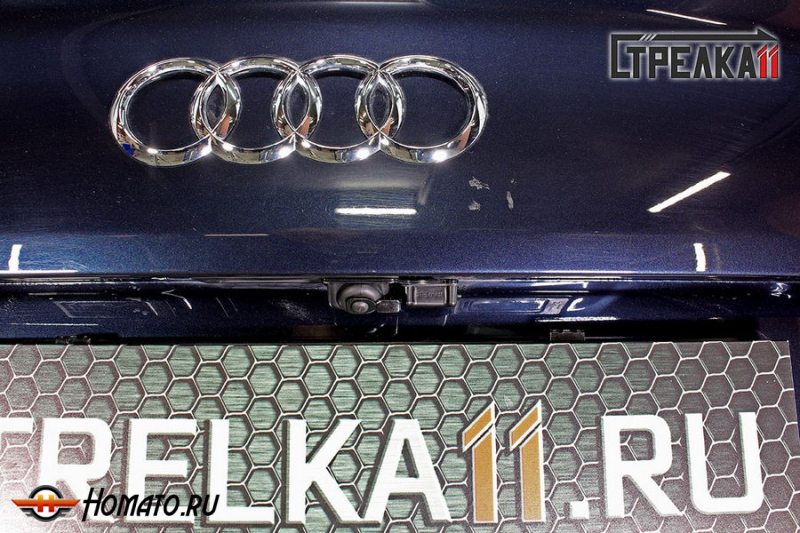 Защита задней камеры Audi A6 (C7) 2010-2014 седан (дорестайл)
