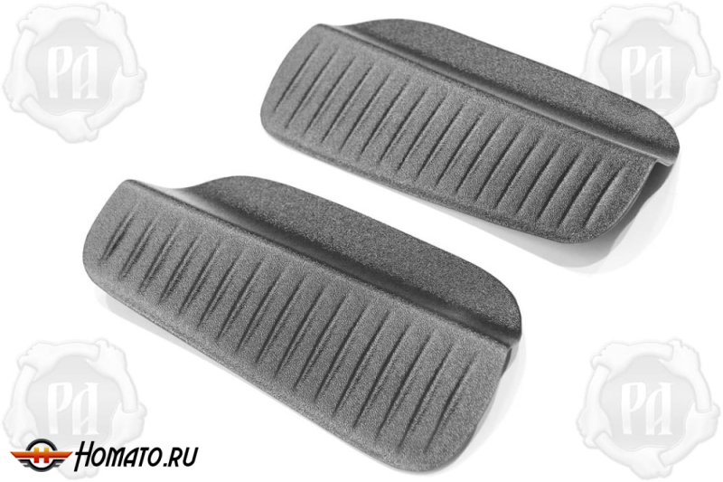 Накладки на пороги задних арок Haval H5 2023+ | шагрень