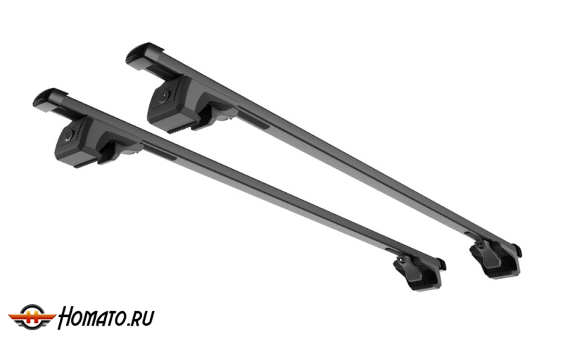 LUX ТРЭК-1 | Багажник на классические рейлинги | 120 см