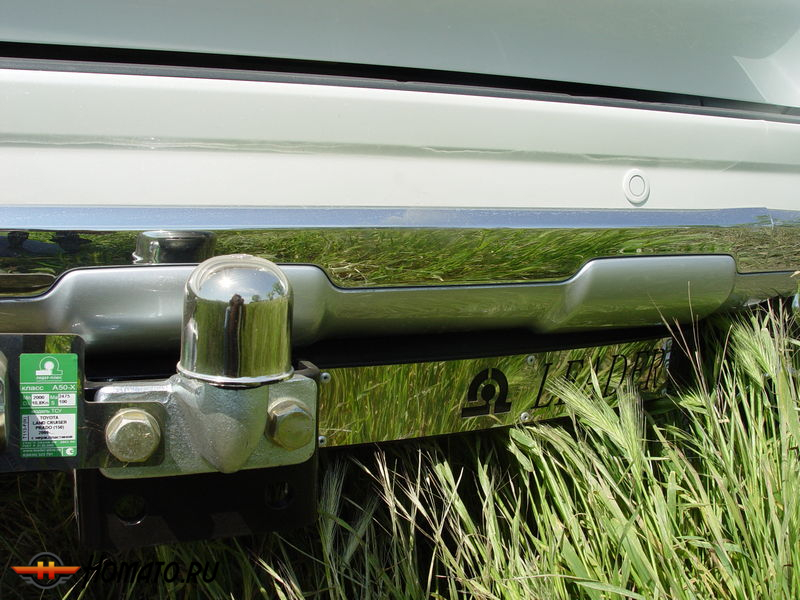 Фаркоп LEXUS GX 470 2002-2009 | шар F - кованый, с пластиной из нержавейки | Лидер Плюс | T113-F(N)