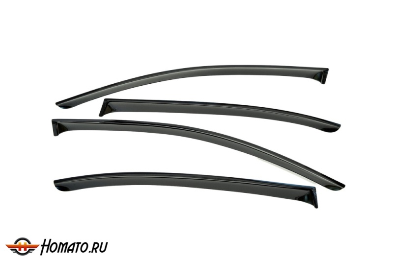Дефлекторы на окна SKODA OCTAVIA II (A5) (2004-2013) лифтбек
