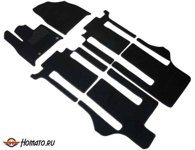 Коврики ГАК М8 2024+ | Люкс, ворсовые, Seintex