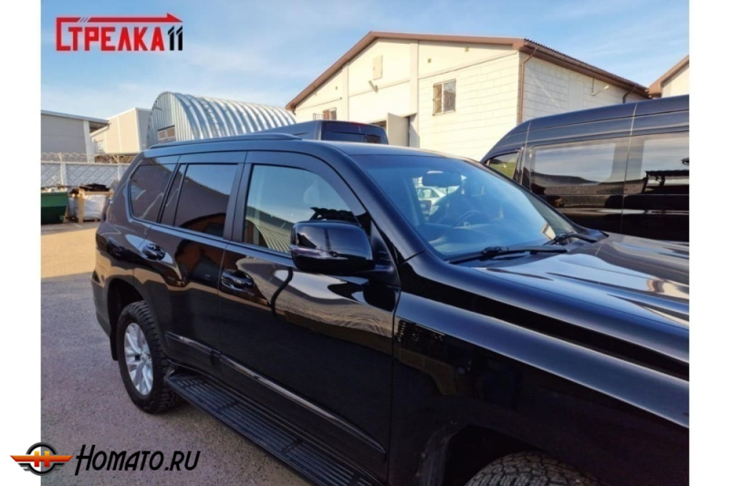 Дефлекторы Lexus GX 460 2010-2022 | из 6 частей, премиум, плоские, 2D