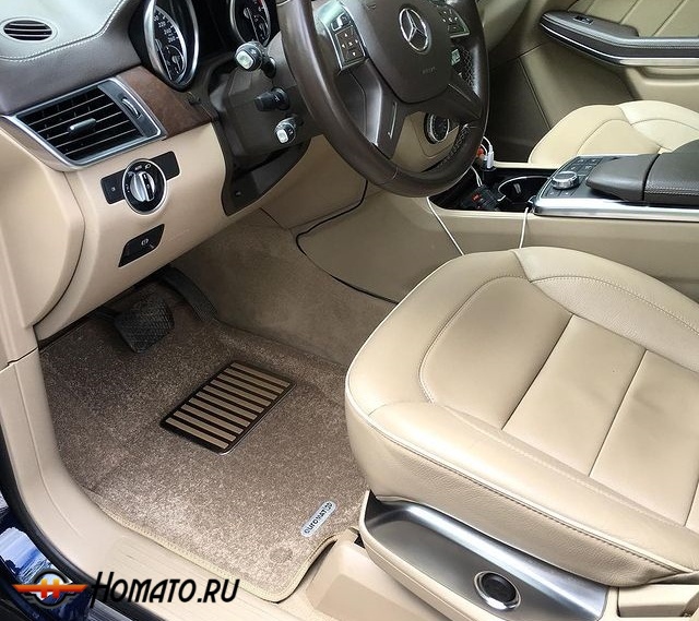 3D коврики для Mercedes E-class (W212) 2009-2015 | LUX: 5 слоев